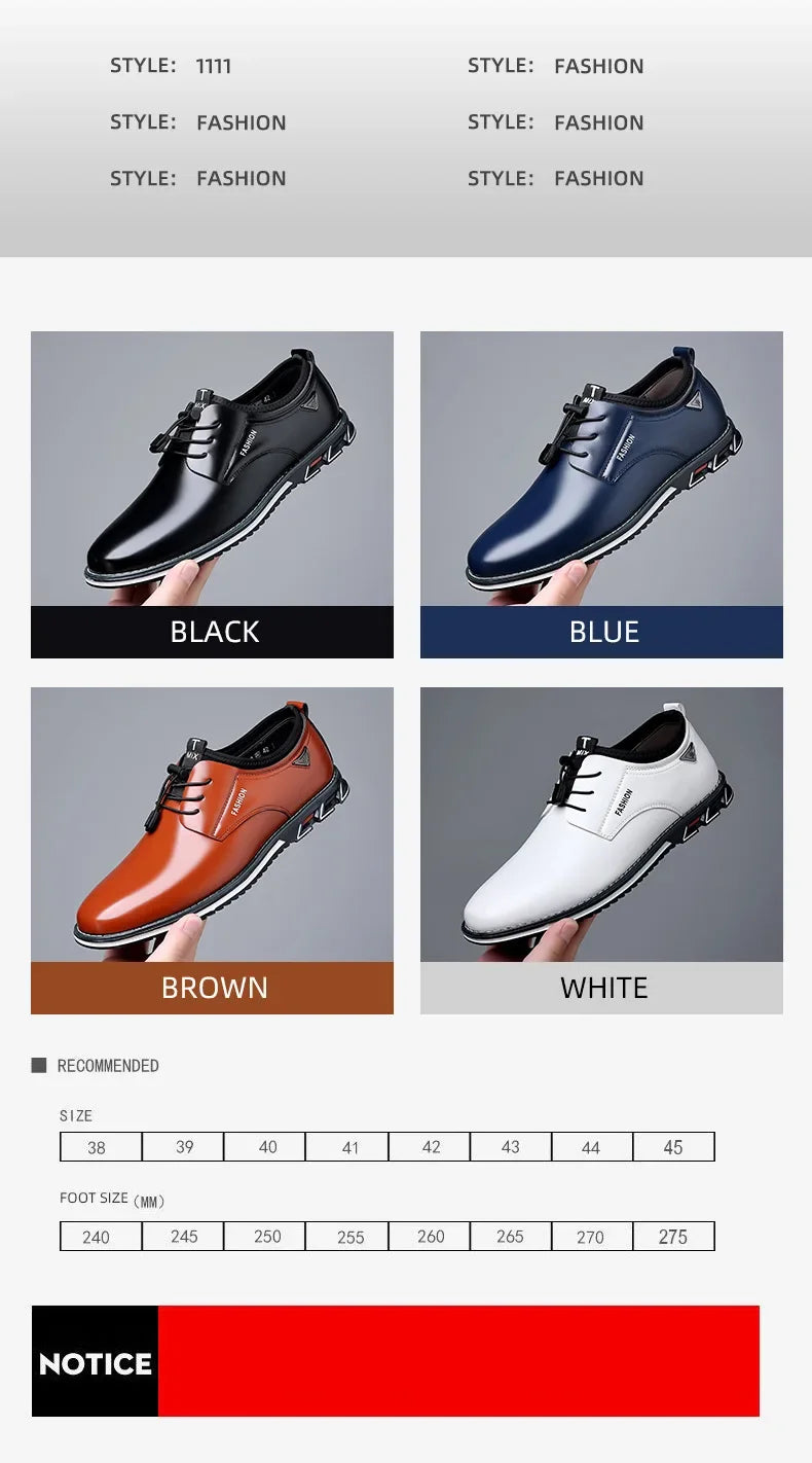 Shoes Men Dress Slip on Mens Casual Oxford Shoe Moccasin Male Footwear Pointed Toe Shoes for Men Flat Zapatillas Hombre 2025