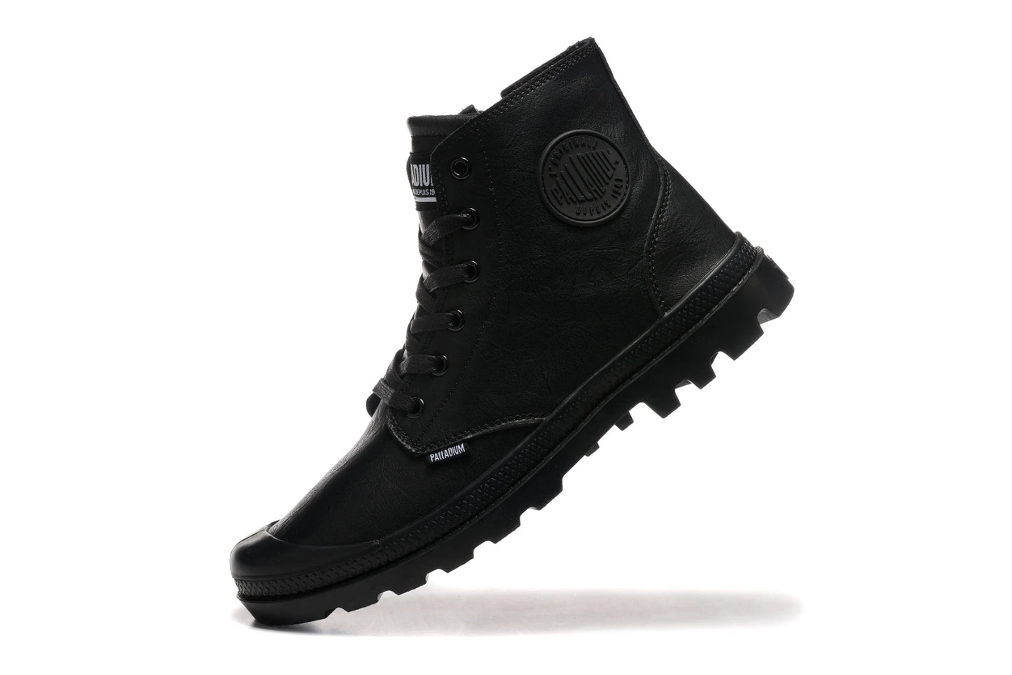 PALLADIUM Pampa 2025 Men Women Oil Wax Skin Lamb Wool Leather Ankle Boots Outdoor Dual Purpose Walking Shoes Desert Shoes