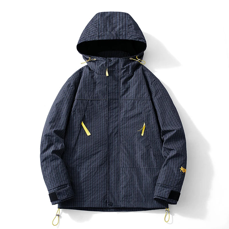 Spring and Autumn Outdoor Sports Outing Camping Storm Jacket Men's and Women's Waterproof Windproof Ski Mountaineering Jacket