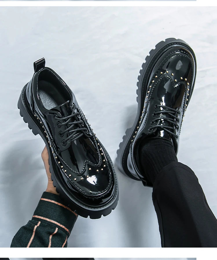 Genuine Leather Shoes For Man Spring Summner Big Size Shoes High Quality Designer Formal Shoes Casual Shoes Fashion Business
