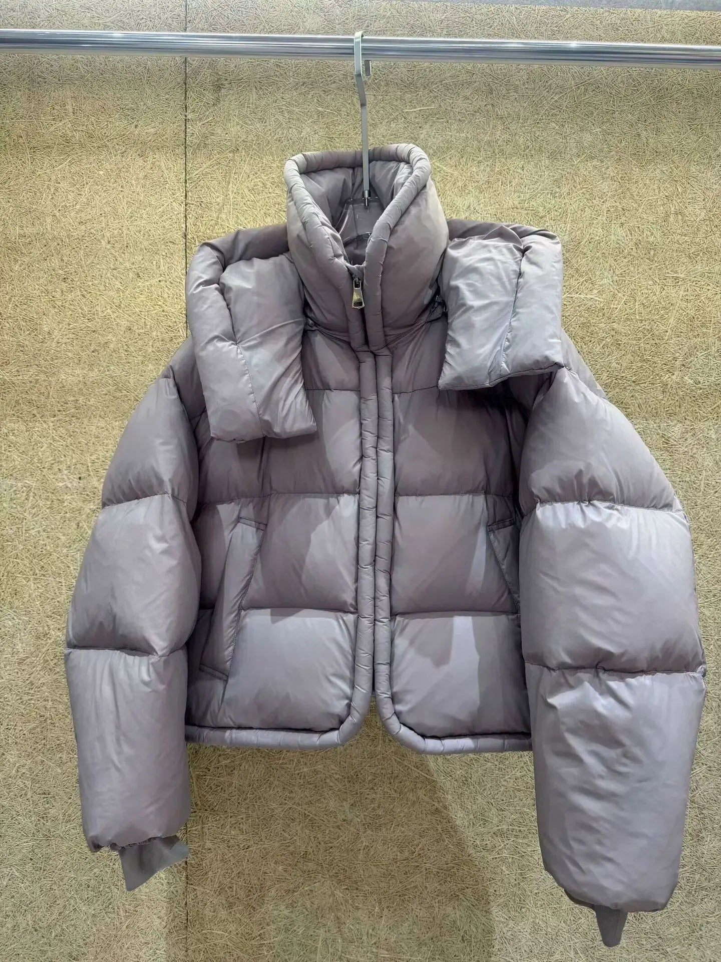 Coat New Korean Version Loose Fit Lapel Hooded Women Winter Premium Thickened Warm Bread Jacket