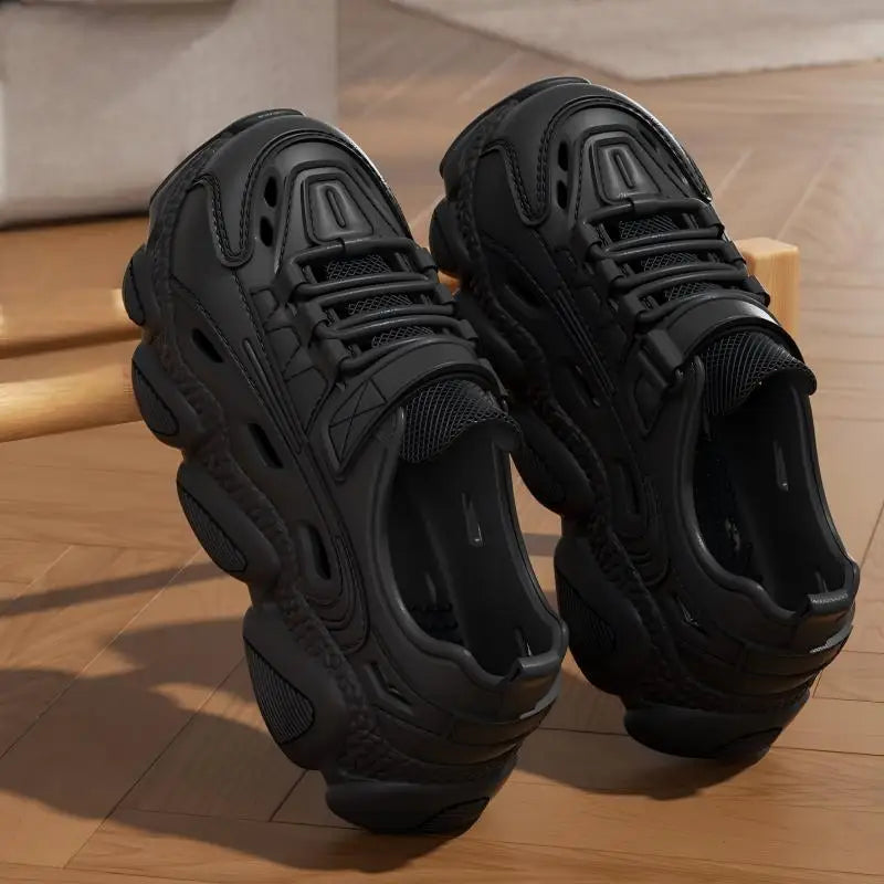 Men's High-End Summer Wading Shoes for Men, Breathable, Non-Slip, Wear-Resistant, Beach Deodorant, Driving and Fishing Sandals for Men
