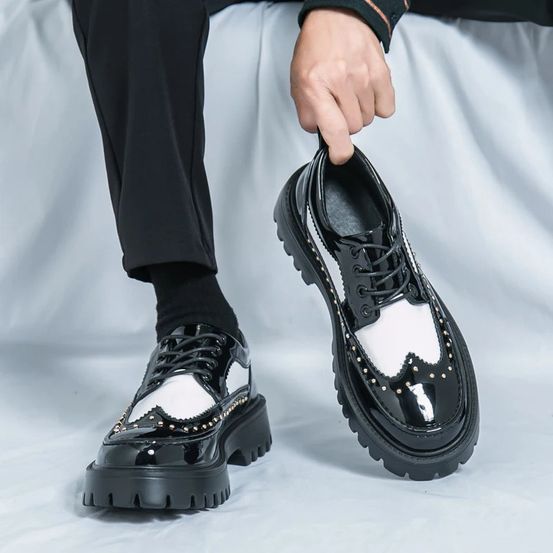 Genuine Leather Shoes For Man Spring Summner Big Size Shoes High Quality Designer Formal Shoes Casual Shoes Fashion Business