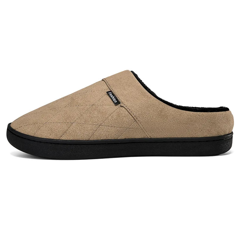 Winter Men's Cotton Slippers Warm Comfortable Men's Home Slippers Soft Velvet Women's Slippers 2025 New Home Casual Shoes 겨울슬리퍼