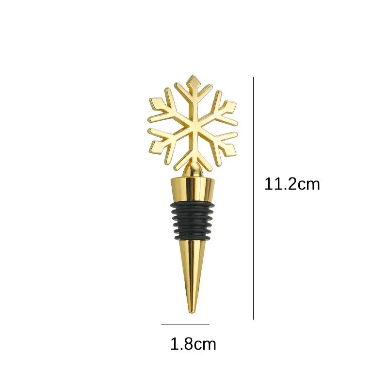 Bottle Stopper Wine Stoppers Deer Beverage Bottle Corks Sealer for Wine Lovers Christmas Halloween Kitchen Bar Tool Accessories