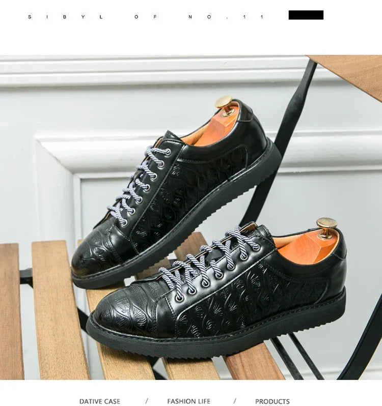 Original Sneakers Replicas Summer Shoes for Men Shoes 2024 Style Men Leather Shoe Natural Cowhide Leather Social Shoe Male Women