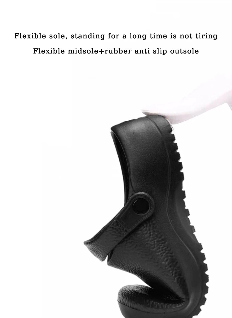 Summer Chef Shoes for Man Sport Sandals Flat Non Slip Clogs Kitchen Shoe Multi Occasion Multi Crowd Work Shoes Walking Slippers