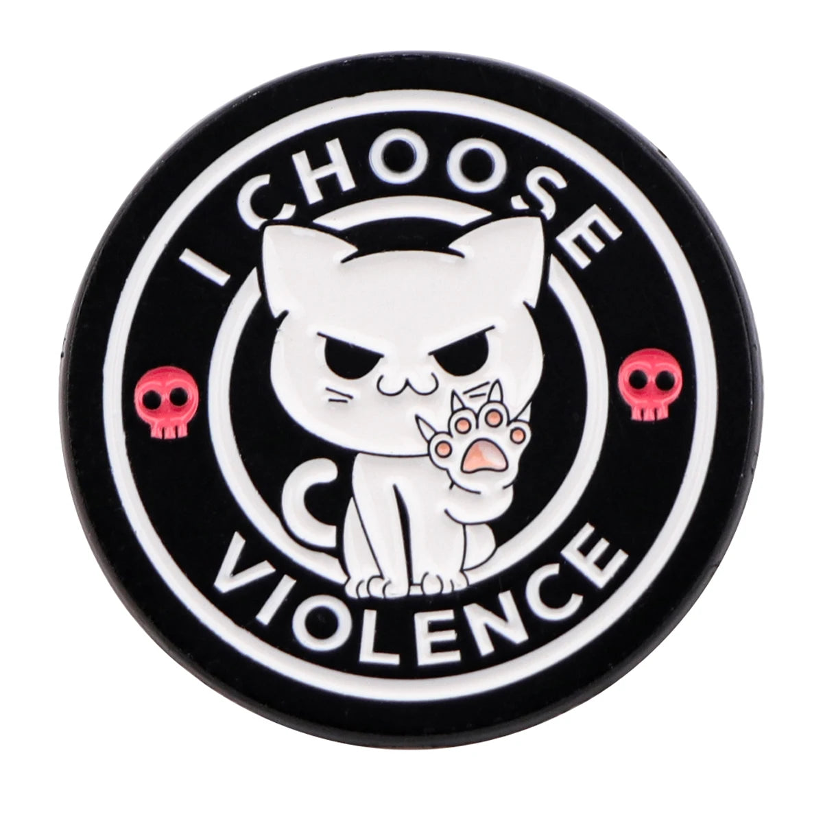 Cute Cat Enamel Pin Funny Bear Brooch Pines Lapel Pins Crow Badge Clothing Accessories Halloween Jewelry Friends Gifts