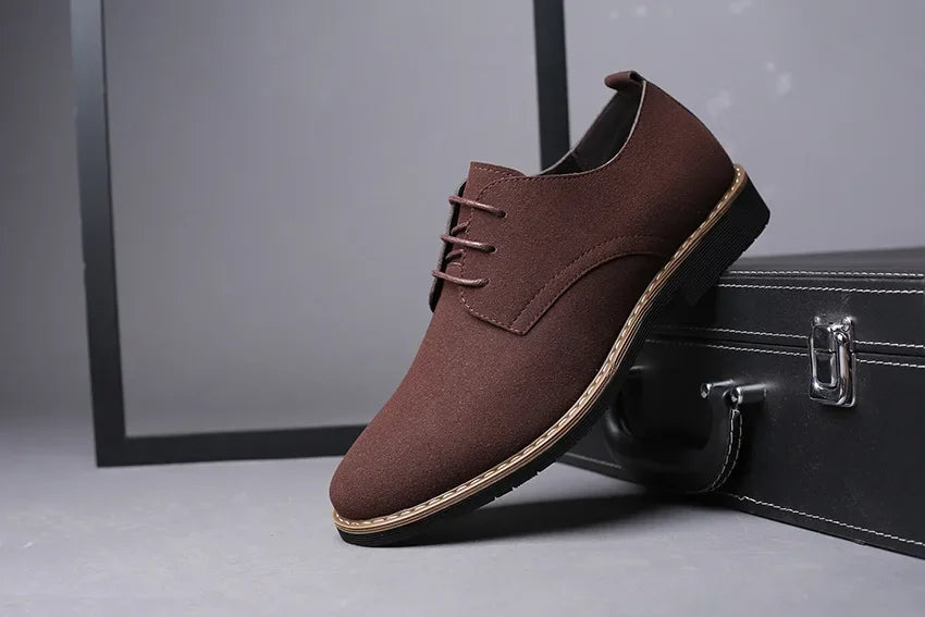 Men Matte Leisure Shoes Retro Floral Pattern Men Dress Shoes Fashion Lace-Up Flats High Quality Business Men Party Wedding 2025