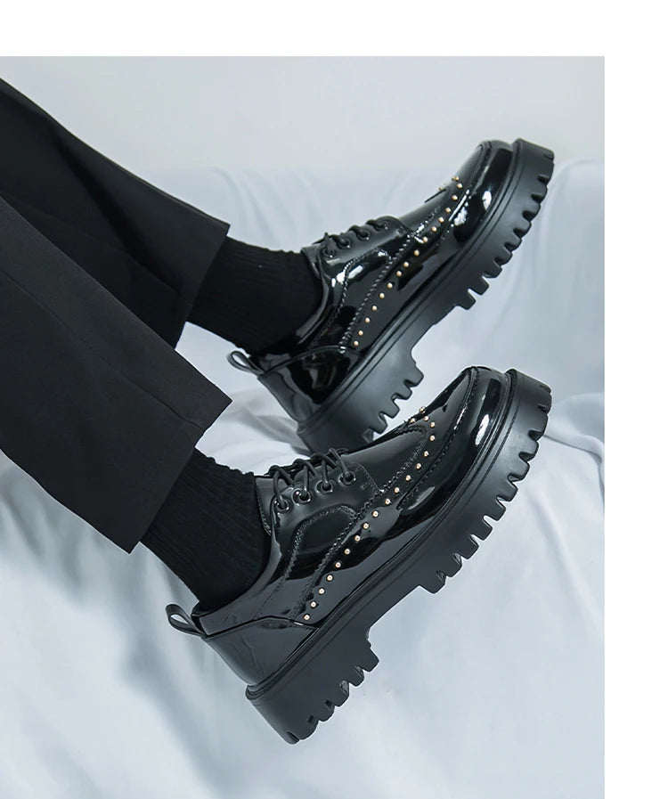 Genuine Leather Shoes For Man Spring Summner Big Size Shoes High Quality Designer Formal Shoes Casual Shoes Fashion Business