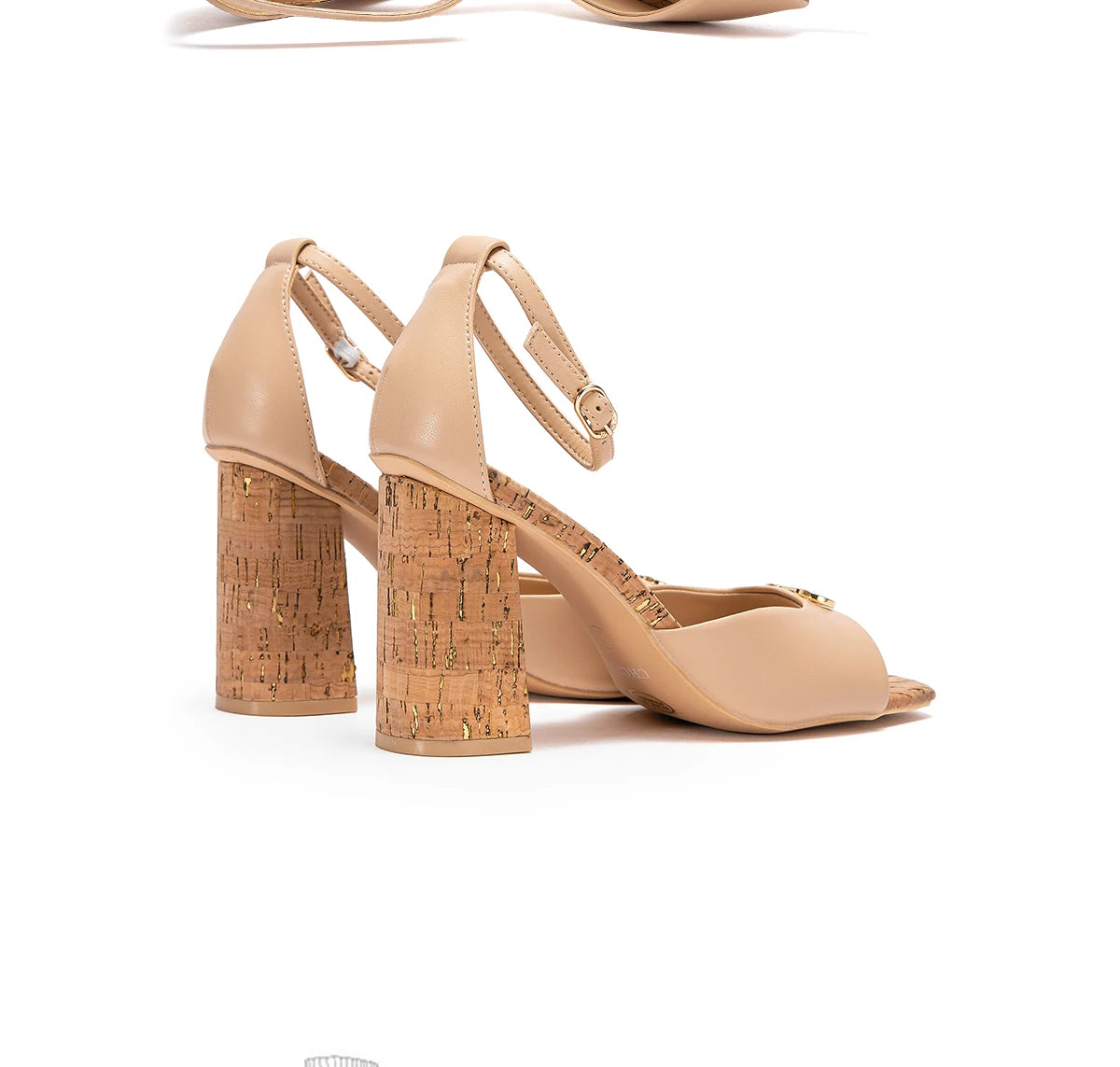 High Heels 2024 Fashion Women's Luxury Design Sandals Metallic Flower Square Toe Fine Heel Party Dress Shoes High Heels