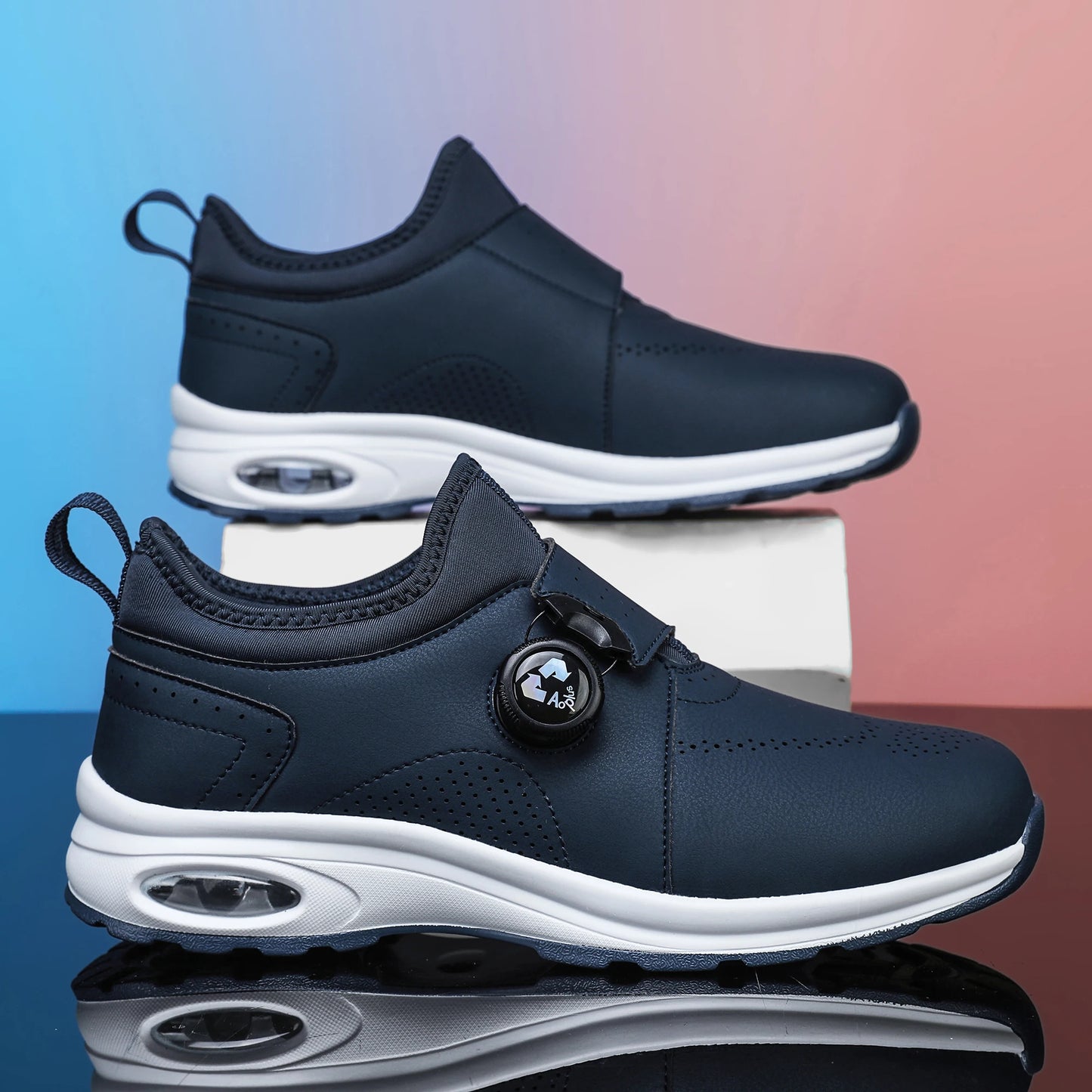 New Fashionable Men's Casual Sports shoes, Comfortable and Breathable Cushioned Casual shoes, Outdoor Cycling shoes