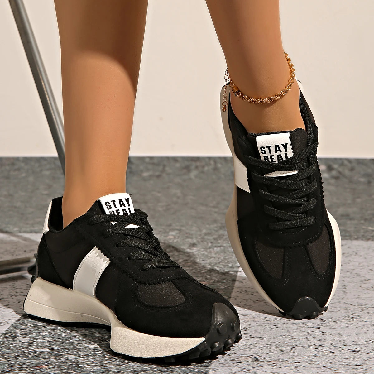 Women Sneakers 2025 New Spring Autumn Brand Luxury Vulcanize Shoes Casual Footwear Zapatillas Mujer Light Flat Breathable Shoes