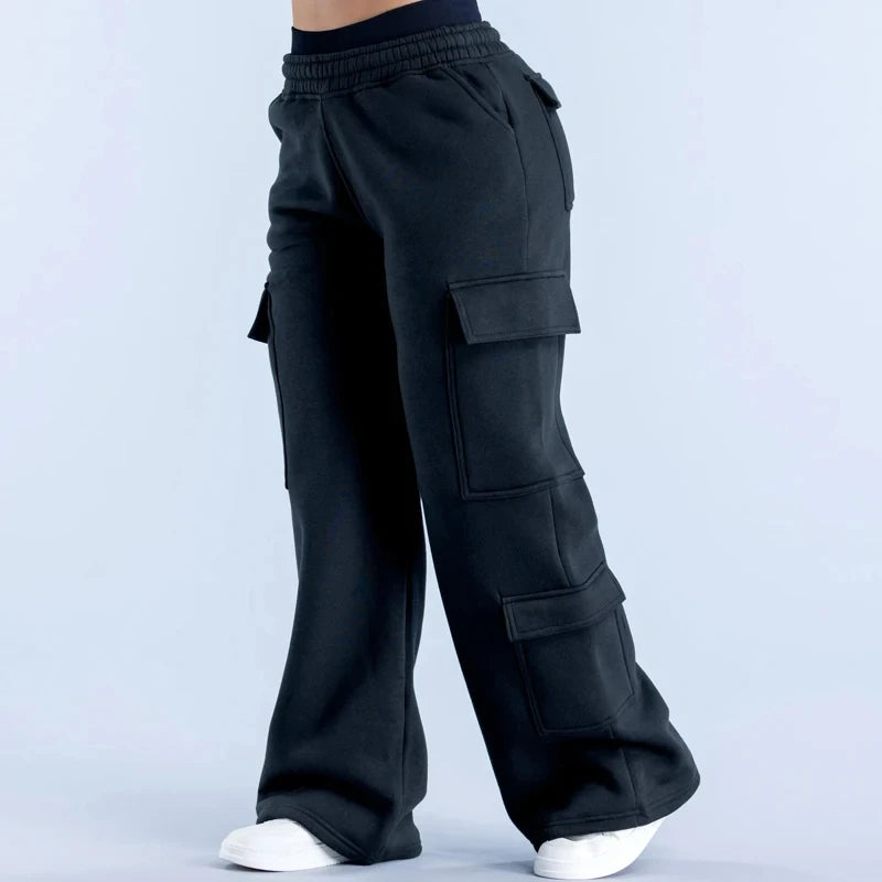 Fashion Women Leisure Sweatshirt / Jogger Straight Trousers Tracksuit Trendy Quality Running Sports Hoodies / Long Pants