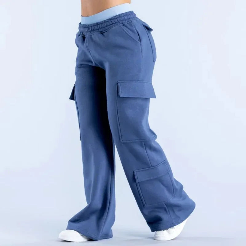 Fashion Women Leisure Sweatshirt / Jogger Straight Trousers Tracksuit Trendy Quality Running Sports Hoodies / Long Pants