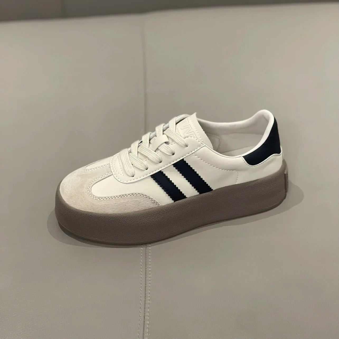 Spring and Autumn New Korean version Fashion Casual color Bock Thick sole Women's Versatile Comfortable Vulcanized Shoes 2025