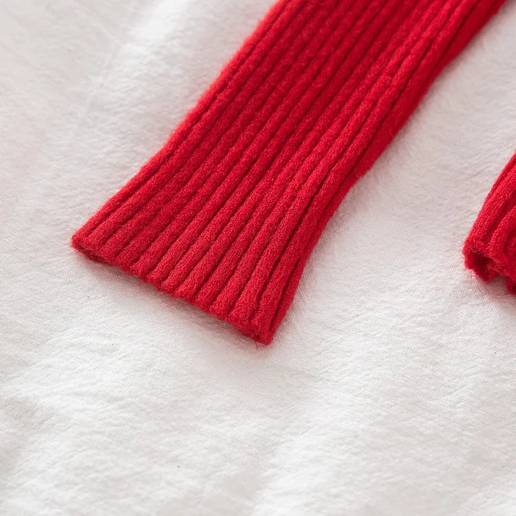 Women Turtleneck Pullovers Autumn Winter Jumper Knitted Basic Top Fashion Solid Color with Button Long Sleeve Ladies Sweater