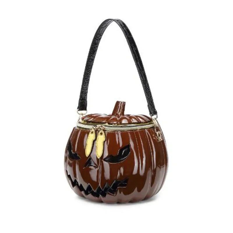 Halloween Pumpkin Shape Women's Shoulder bag shion Purses and Handbags Girl's Crossbody Bag Designer Clutch Fun Cartoon Bags