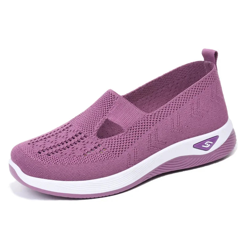 Women's Shoes 2025 Summer Casual Sneakers Breathable Mesh Chunky Sole Affordable Free Shipping