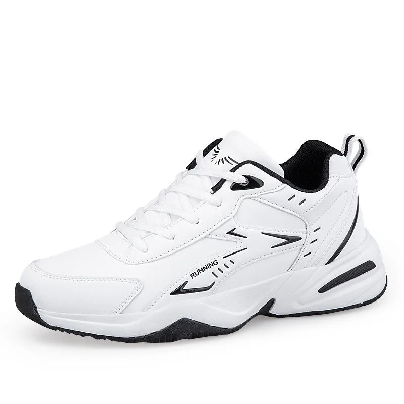 Autumn New Men Microfber Running Shoes Luxury Brand Men Shoes School Student Air-cushion Sneakers Fashion Man Casual Shoes 35-48