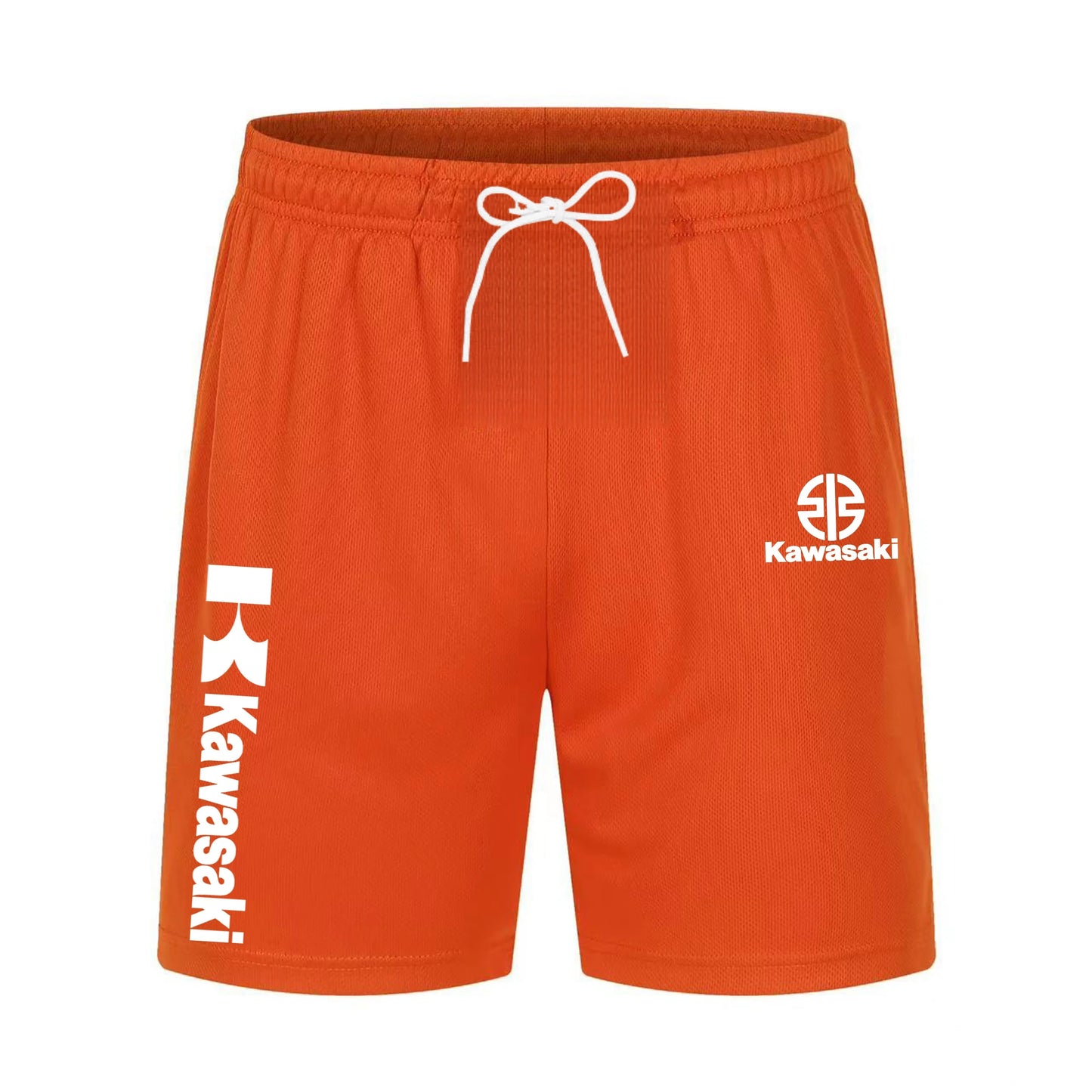 Kawasaki Summer Popular 3D Printed Quick Drying Men Breathable Motorcycle Shorts Off-road Motorcycle Sport Running Men Shorts