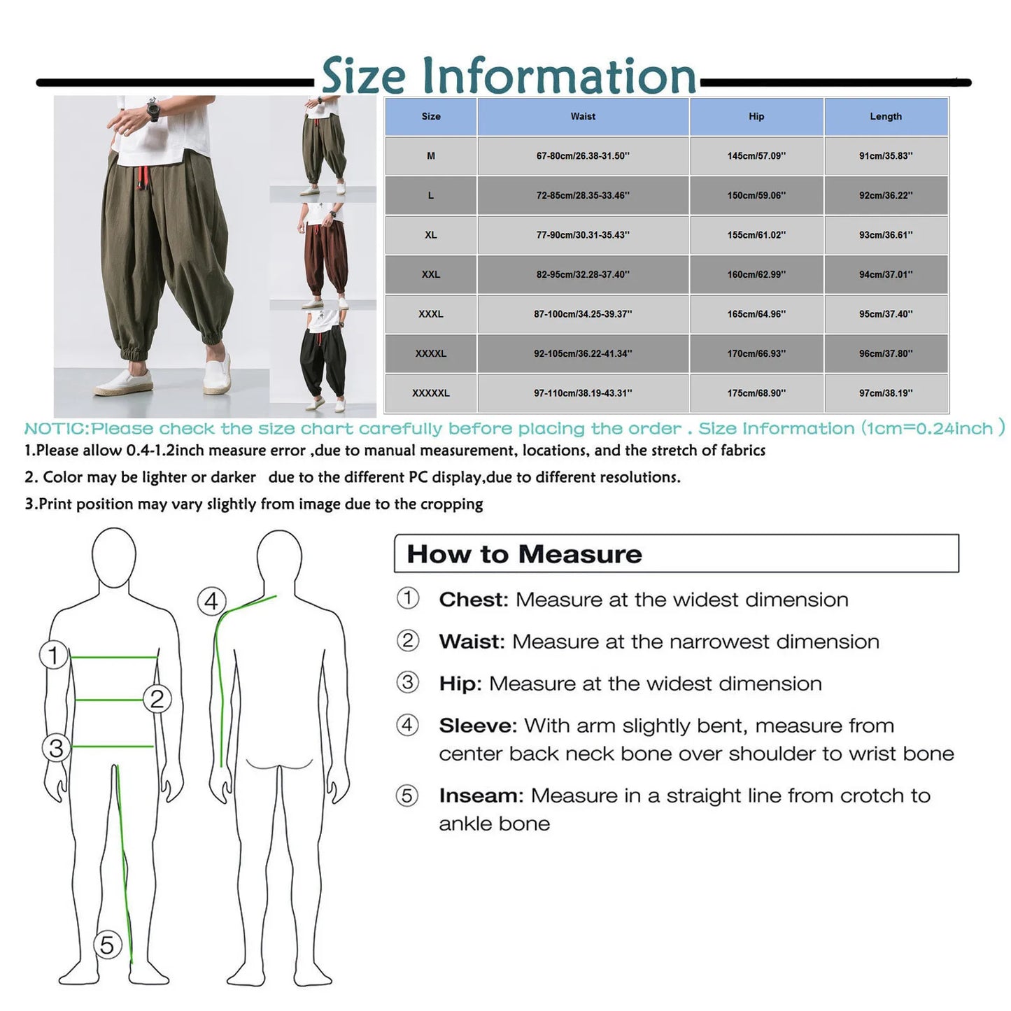 New Oversize Men Loose Harem Pants Autumn Chinese Linen Overweight Sweatpants High Quality Casual Brand Trousers Male