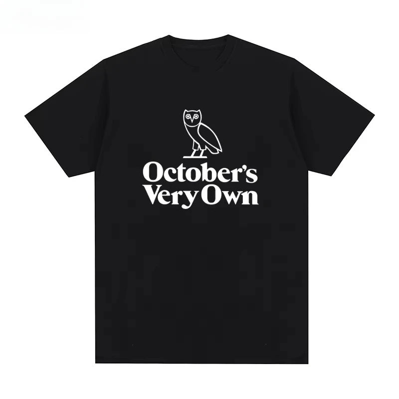 2025 Summer New OVO T-shirt Drake Tee Printed Graphic Fashion Casual High Quality Breathable Cotton Round Oversize T-shirt
