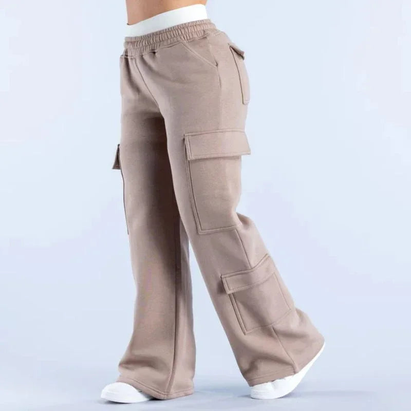 Fashion Women Leisure Sweatshirt / Jogger Straight Trousers Tracksuit Trendy Quality Running Sports Hoodies / Long Pants