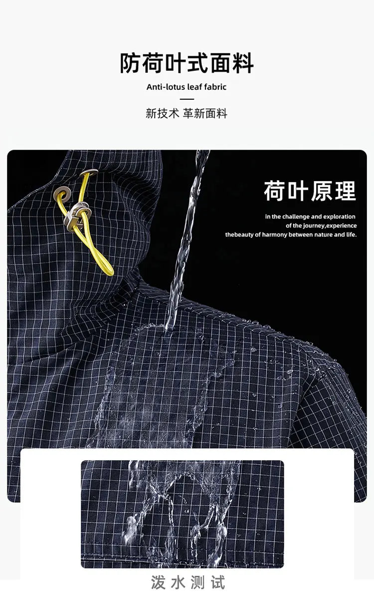Spring and Autumn Outdoor Sports Outing Camping Storm Jacket Men's and Women's Waterproof Windproof Ski Mountaineering Jacket