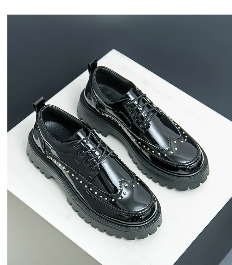 Genuine Leather Shoes For Man Spring Summner Big Size Shoes High Quality Designer Formal Shoes Casual Shoes Fashion Business