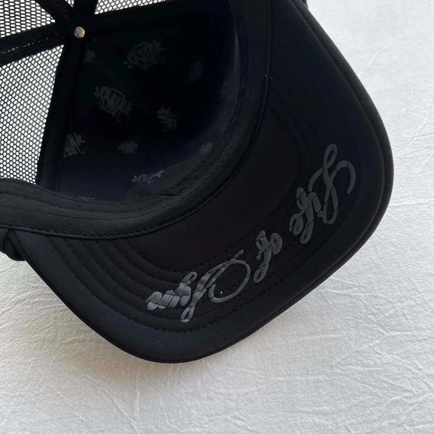 Unisex Sy Letter Printed Baseball Net Caps Spring and Summer Outdoor Adjustable Casual Hats Sunscreen Hat