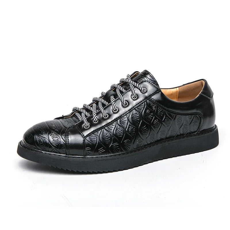 Original Sneakers Replicas Summer Shoes for Men Shoes 2024 Style Men Leather Shoe Natural Cowhide Leather Social Shoe Male Women
