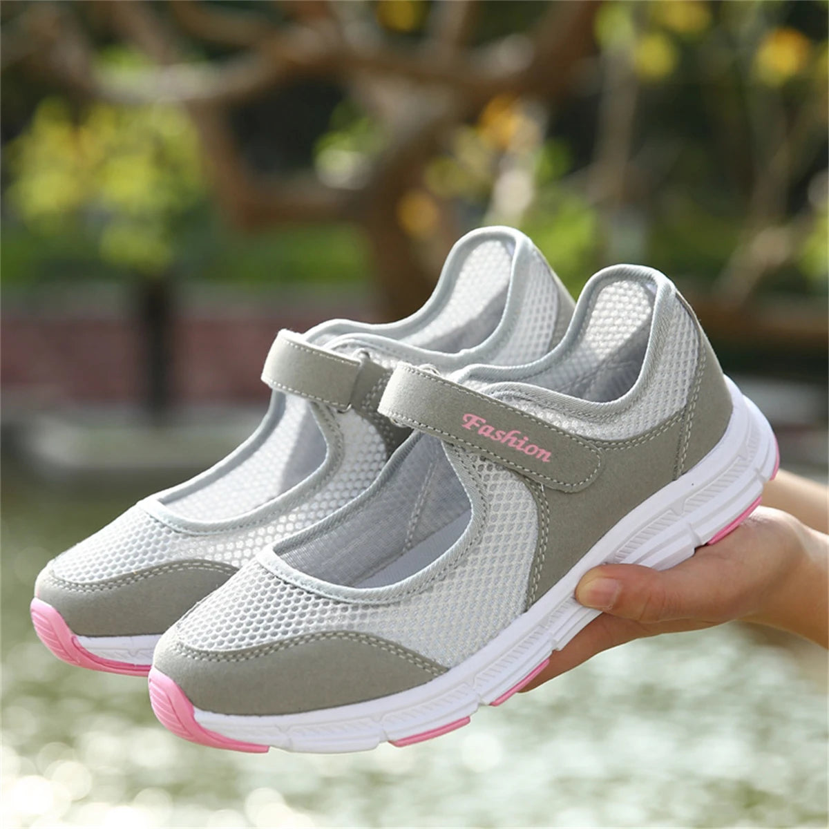 Clearance_Summer new style women's shoes sports shoes mesh breathable casual running shoes all-match lightweight mother shoes no