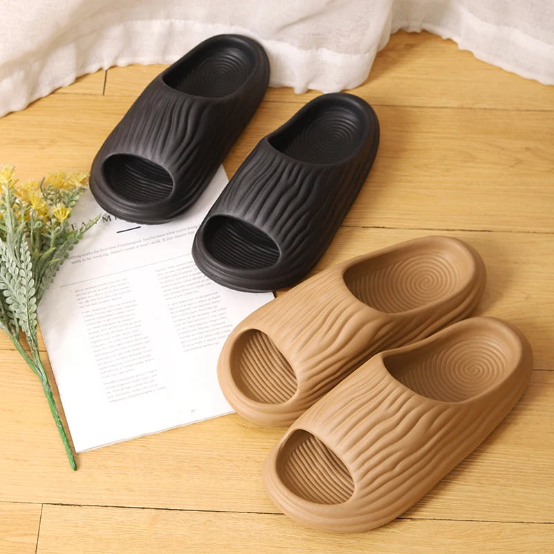 Women's Super Soft Eva Thick Platform Slides Minimalist And Comfortable Indoor Bathroom Non-Slip Slippers Women's Slippers