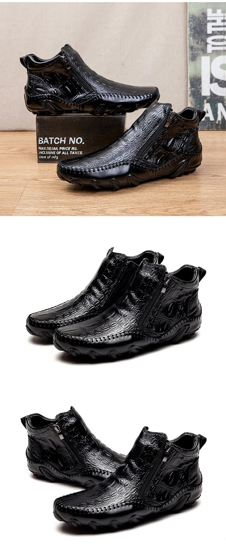 Genuine Leather Shoes For Man Spring Summner Big Size Shoes High Quality Designer Formal Shoes Casual Shoes Fashion Business