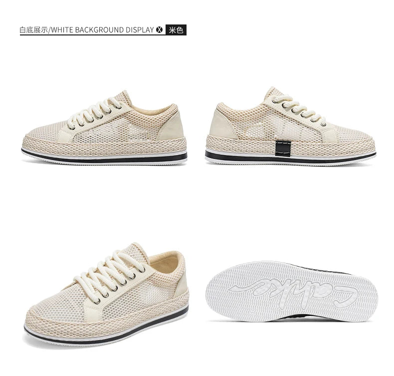 CYYTL Summer Shoes For Men Mesh Sneakers Casual Breathable Outdoor Running Tennis Sports Hiking Luxury Platform Designer Loafers