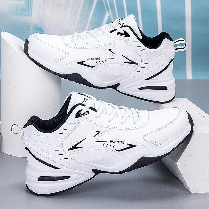Autumn New Men Microfber Running Shoes Luxury Brand Men Shoes School Student Air-cushion Sneakers Fashion Man Casual Shoes 35-48