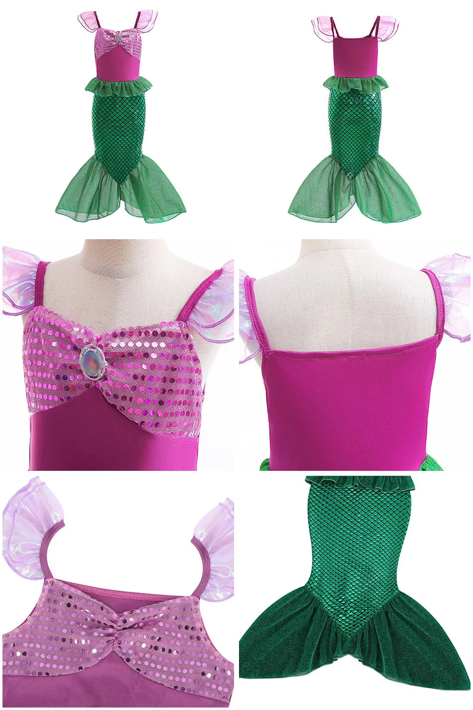 Kids Jasmine Tops and Pants Children Summer Halloween Costume Girls Princess Carnival Dress Up Performance Kids Cosplay Dresses