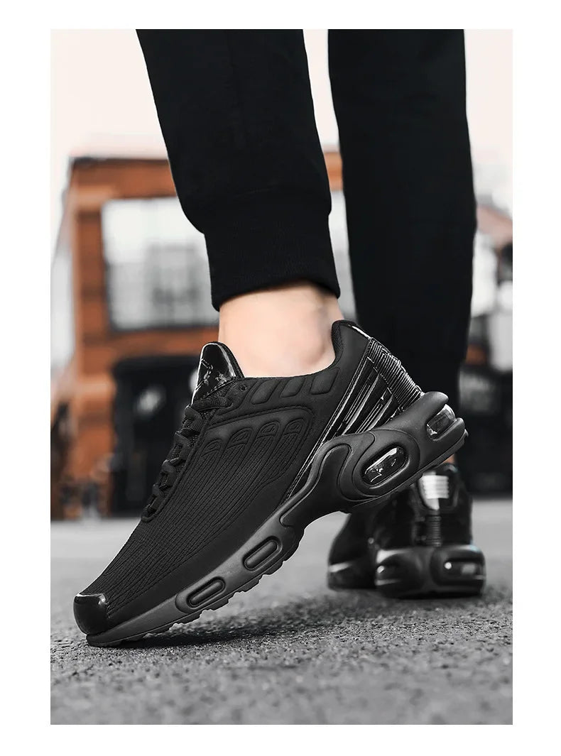 2024 New Spring Large Size Couple Air Cushion Sports Shoes Student Running Shoes Men Casual Trendy Sport Shoes Breathable