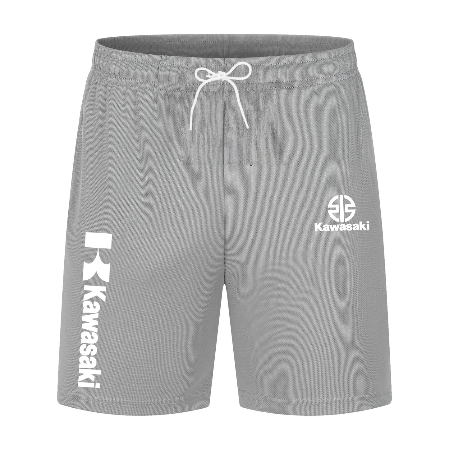 Kawasaki Summer Popular 3D Printed Quick Drying Men Breathable Motorcycle Shorts Off-road Motorcycle Sport Running Men Shorts