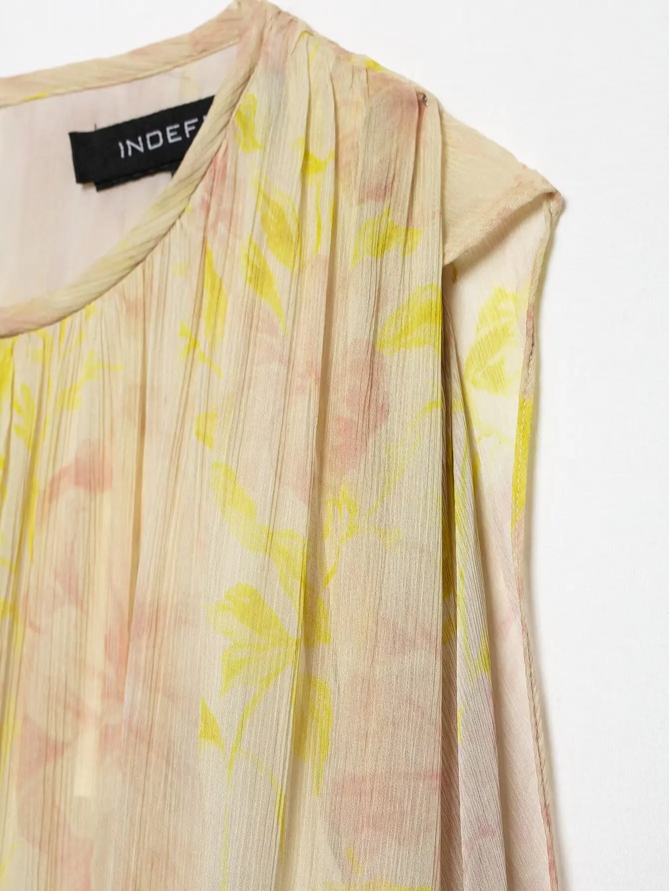 TFMLN Summer Luxury High-End Women Shirt 2025 New Puff Sleeve Chiffon Blouse Back Button Fashionable Feel Beach StylePrint Tops