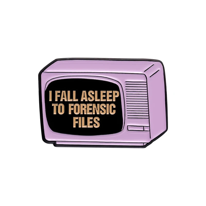 Horror Movie TV Set Enamel Pins Custom Punk Halloween Film Television Badge Lapel Sick Sad World Brooch Backpack Jewelry