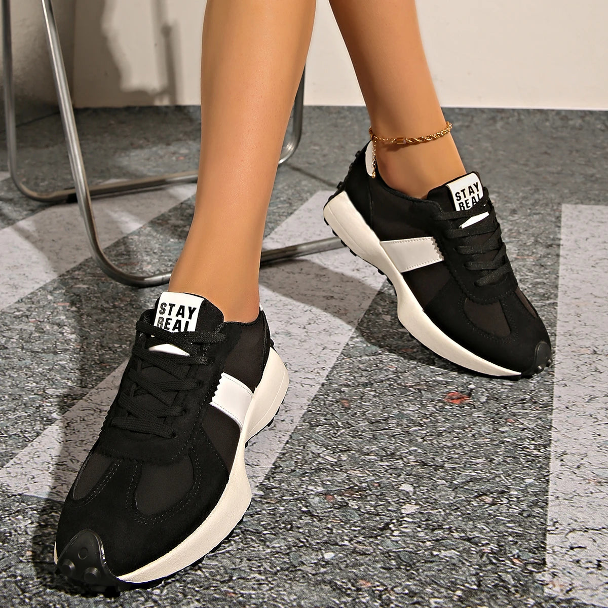 Women Sneakers 2025 New Spring Autumn Brand Luxury Vulcanize Shoes Casual Footwear Zapatillas Mujer Light Flat Breathable Shoes