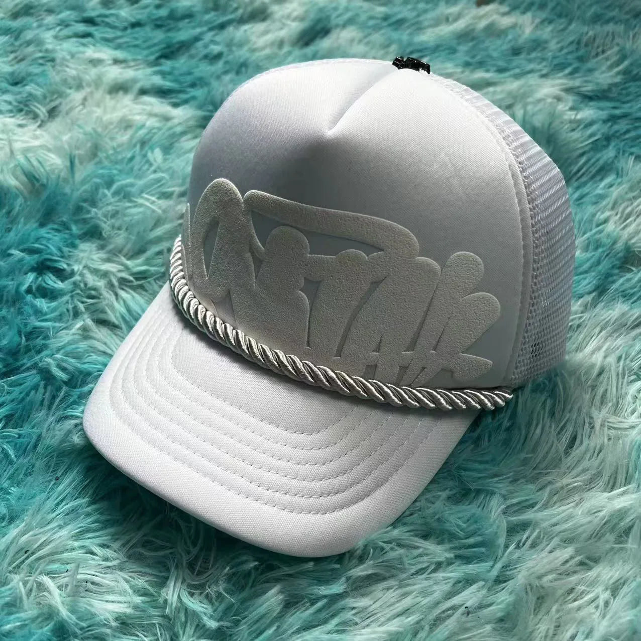 Unisex Sy Letter Printed Baseball Net Caps Spring and Summer Outdoor Adjustable Casual Hats Sunscreen Hat