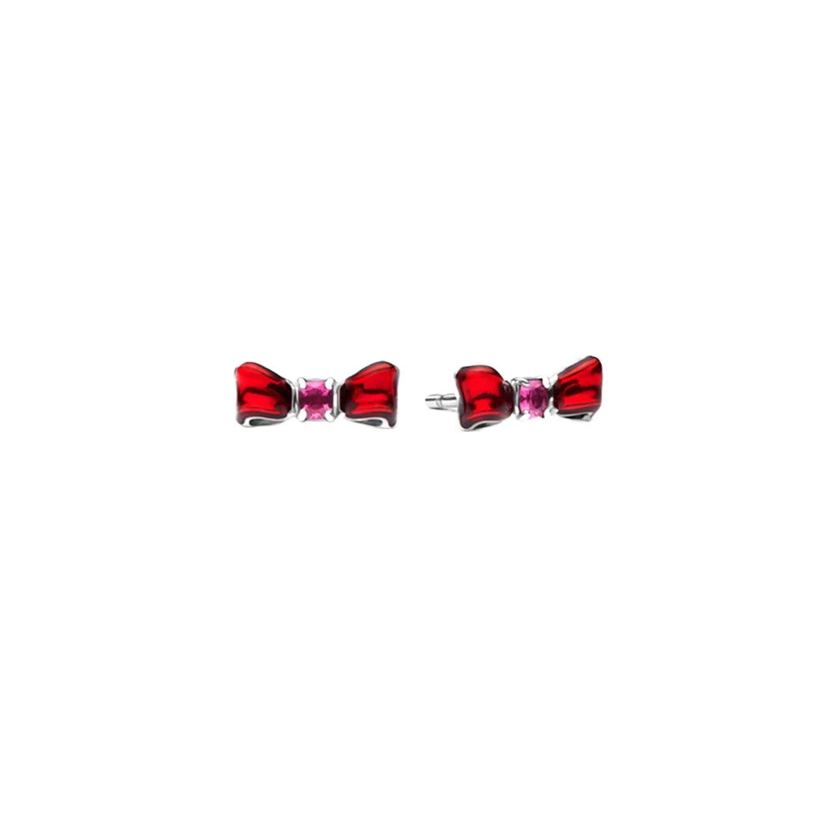Sparkling Colorful Hoop Earrings 925 Sterling Silver Hypoallergenic Jewelry Embellished With Zircon Elegant Luxury Style Female