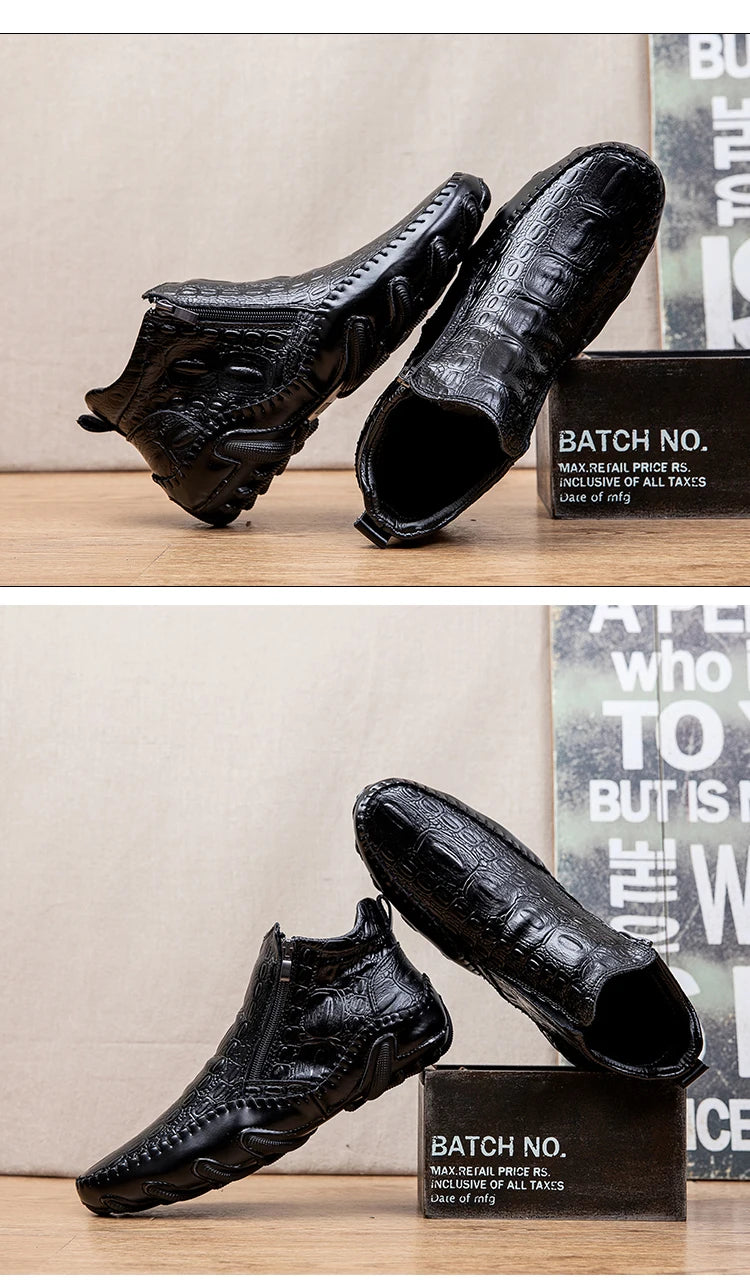 Genuine Leather Shoes For Man Spring Summner Big Size Shoes High Quality Designer Formal Shoes Casual Shoes Fashion Business