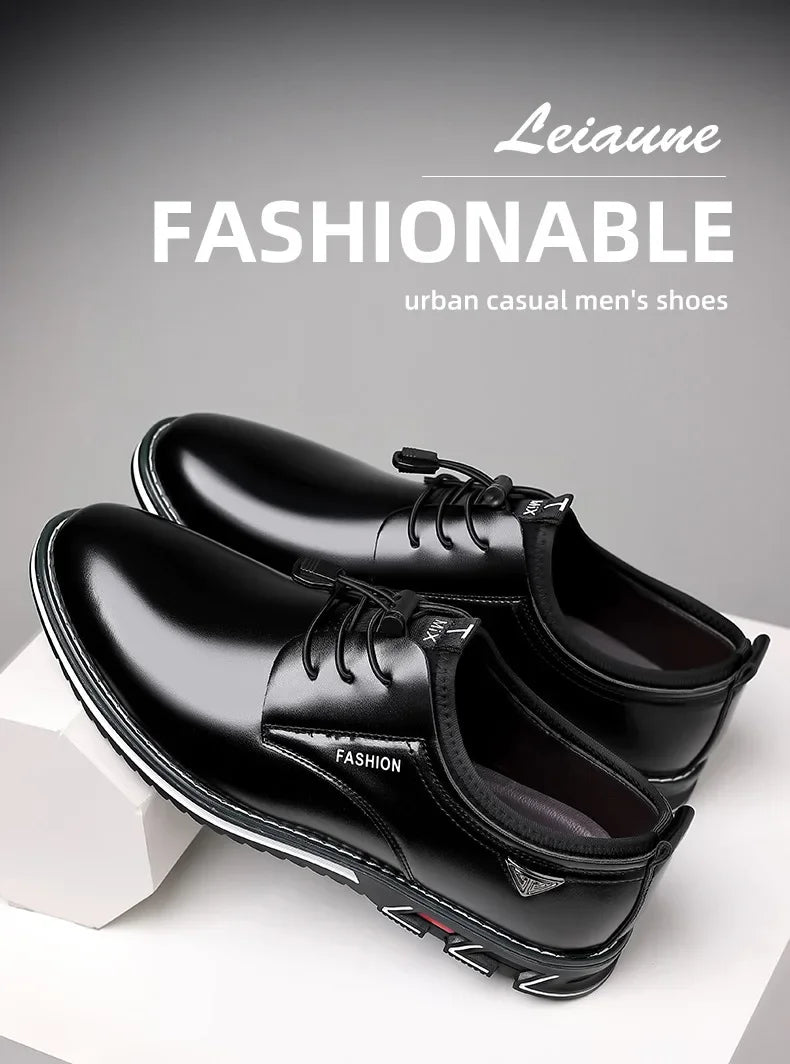 Shoes Men Dress Slip on Mens Casual Oxford Shoe Moccasin Male Footwear Pointed Toe Shoes for Men Flat Zapatillas Hombre 2025