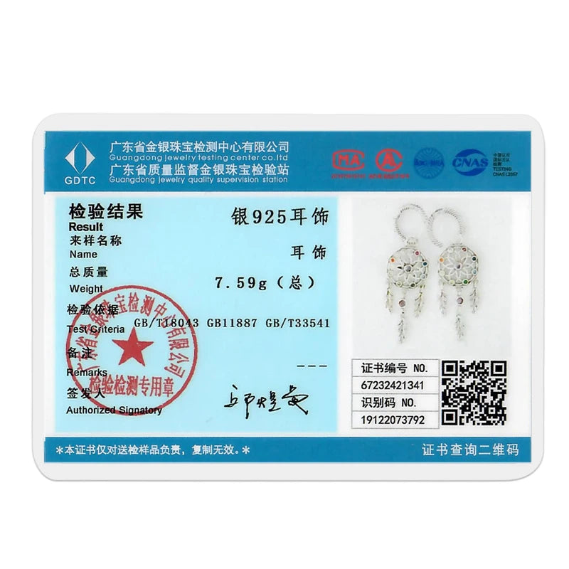 925 Silver Hoop Earrings For Woman Pendientes Zircon Heart Shape Star Eardrop Original Earring Fashion Jewelry