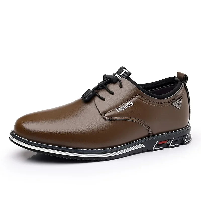 Shoes Men Dress Slip on Mens Casual Oxford Shoe Moccasin Male Footwear Pointed Toe Shoes for Men Flat Zapatillas Hombre 2025