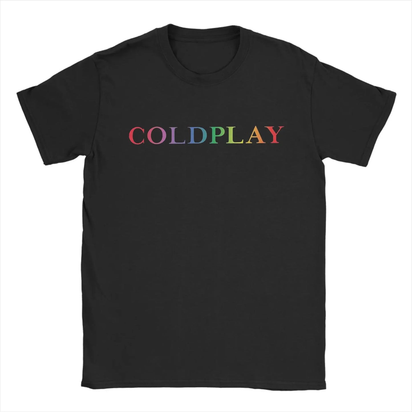 Cold-playED Graphic Printing T Shirt Men Women 2025 Tour 100% Tee Shirt Clothes